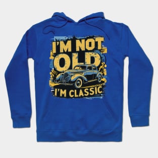 Timeless Ride: Ageless Elegance on Wheels Hoodie